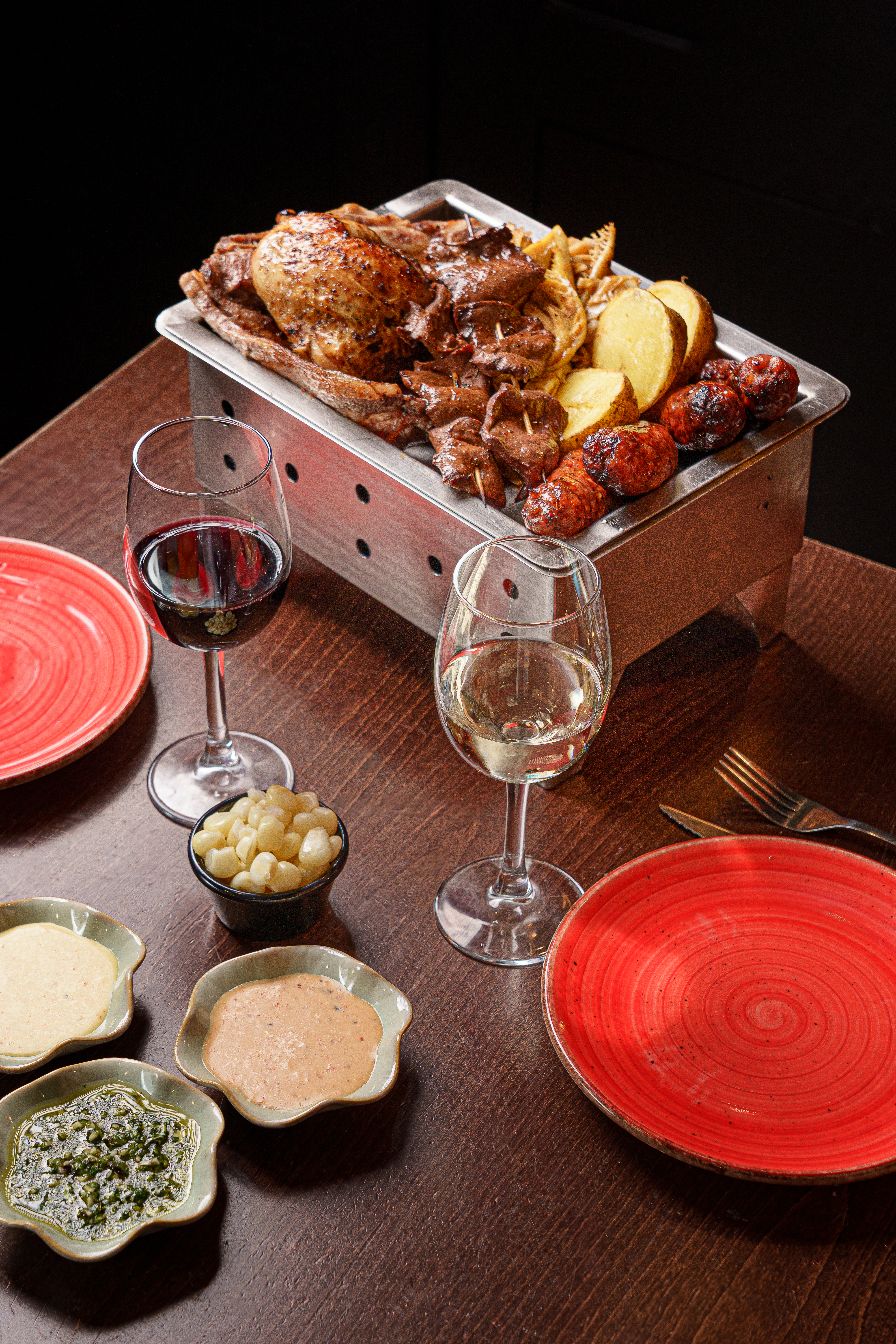 Parrillada en Tushpa, cocina peruana en Madrid